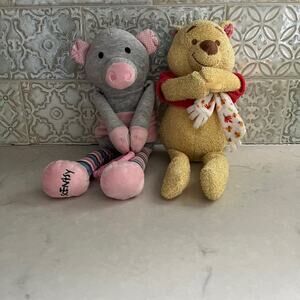 Scentsy Buddy Baby Sidekick Plush Winnie The Pooh & Pippy the Pig